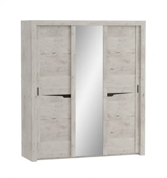 Шкаф 3 дв. с раздвижными дверями "Соренто" спальня Дуб бонифаций