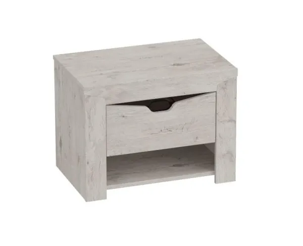 Тумба прикроватная с ящиком "Соренто" спальня Дуб бонифаций